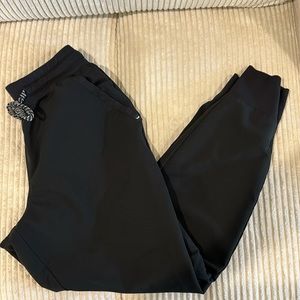 Jaanuu Black Jogger Scrub Pan | S Petite